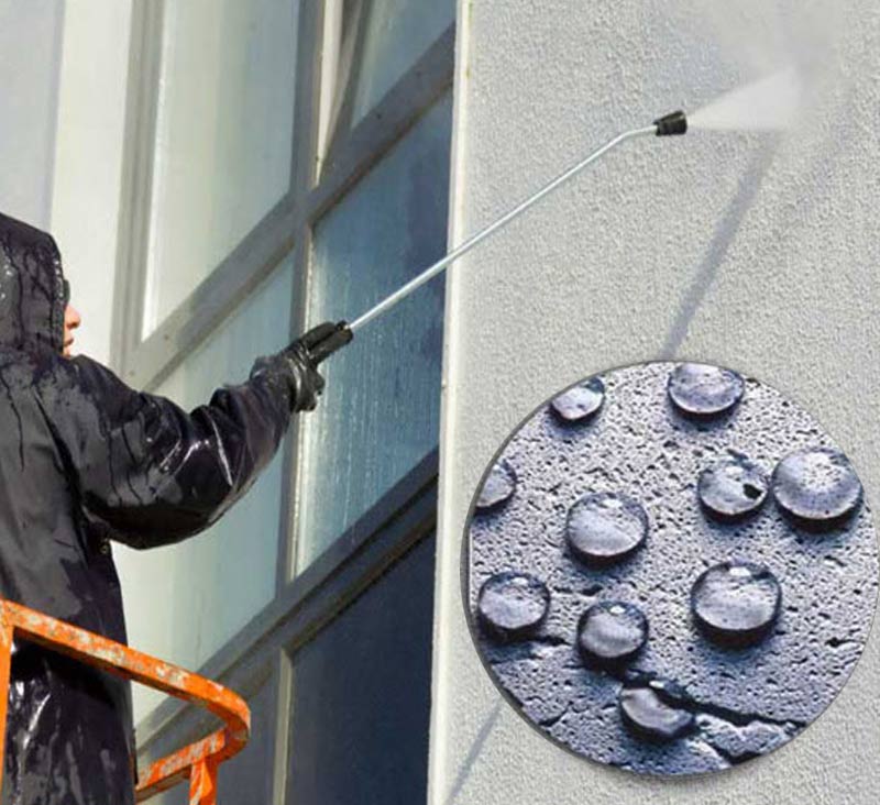 Imperméabilisation hydrofuge façade et traitement contre l’humidité des murs de façade en Belgique : région Flamande, Wallonne, Bruxelles, Liège … Firmethitane Toit Façade