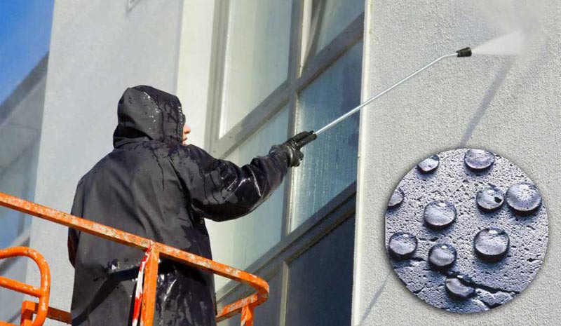 Imperméabilisation hydrofuge façade et traitement contre l’humidité des murs de façade en Belgique : région Flamande, Wallonne, Bruxelles, Liège … Firmethitane Toit Façade